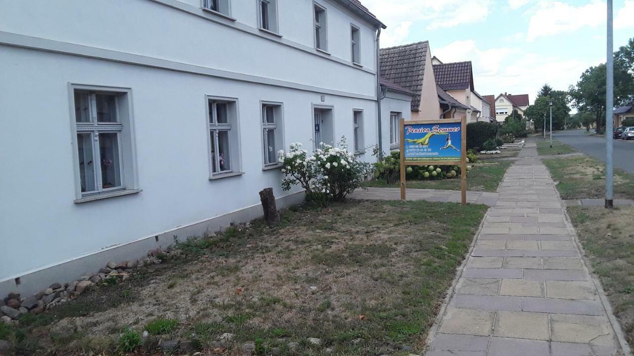 Pension Sommer Locktow Exterior foto